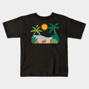 Summer Vibes Shirt, Summer Shirt, Vacation Shirt, Summer Tee, Summer Vacation Tee, Fun Summer Shirt, Summer Tee, Beach shirts, Summer Vibe Kids T-Shirt